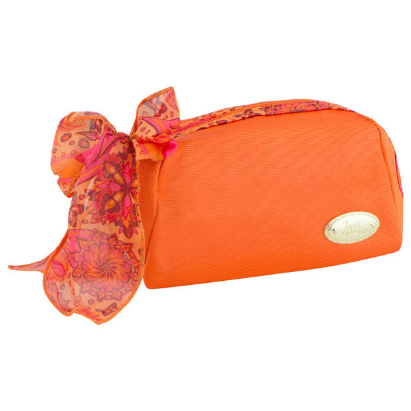 Jacki Design Summer Bliss Makeup Cosmetic Pouch Bag Orange