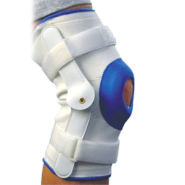 Deluxe Compression Knee Support With Hinge - Small