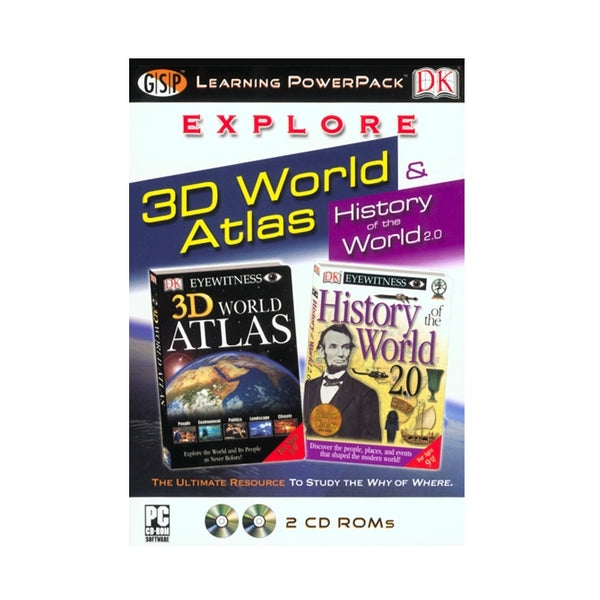Explore 3D World Atlas Learning Power Pack