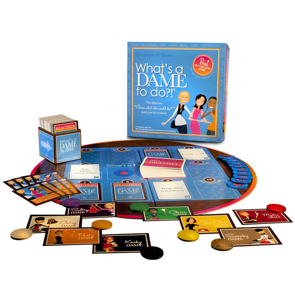 What's a Dame To Do? Girls Womens Night Adult Board Game