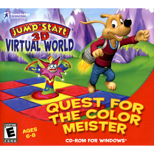 JumpStart 3D Virtual World - Quest For The Color Meister