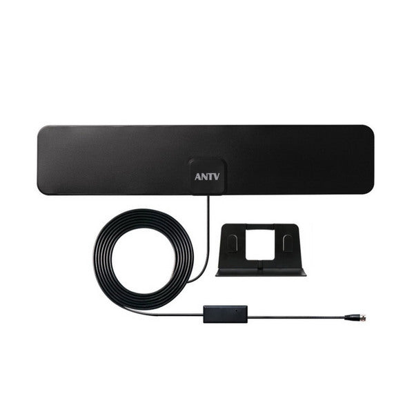 ANTV Indoor TV Antenna with Table Stand 30 Mile Long Range 4K-Ready HDTV