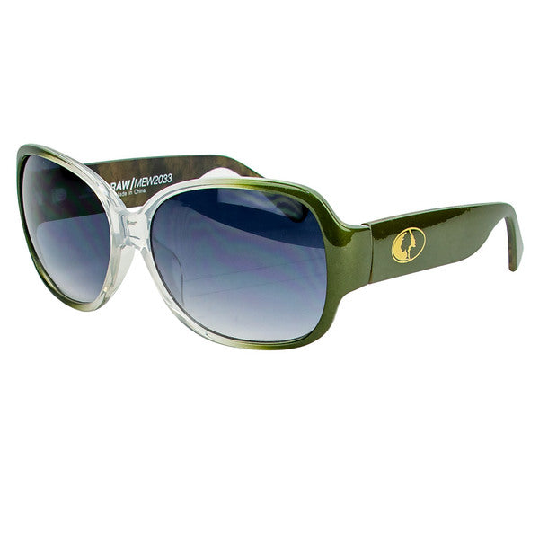 Mossy Oak Camo Draw Green Sunglasses
