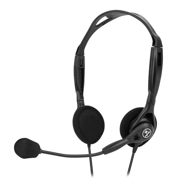 Andrea NC-125 Noise Canceling Stereo PC Headset with Dual 3.5mm Plugs
