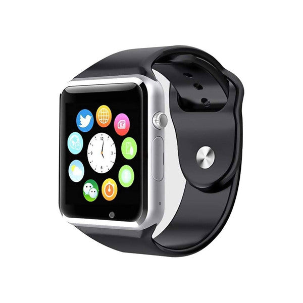 Style Asia Touch Screen Bluetooth Enabled Smart Watch - Black Matte Finish