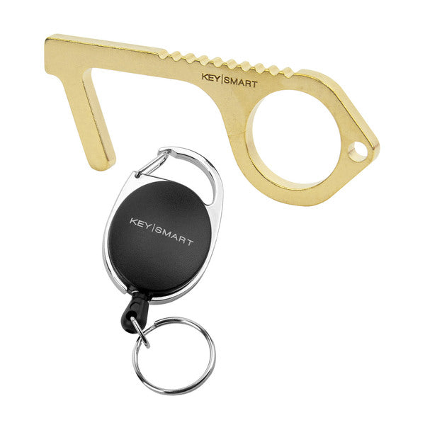 KeySmart CleanKey Brass Hand Tool Combo Pack