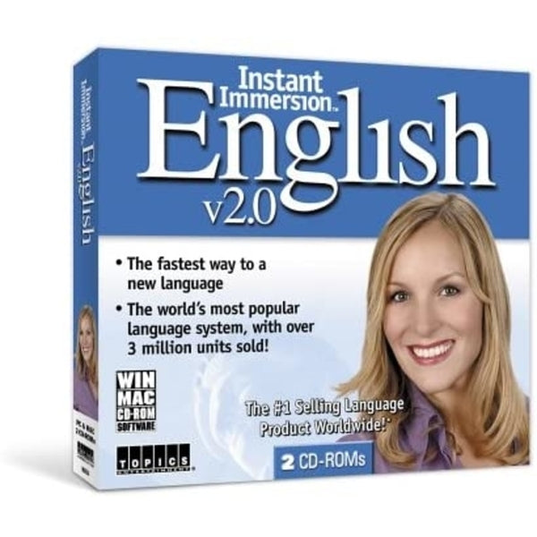 Instant Immersion English 2.0 (French/English) for Windows and Mac